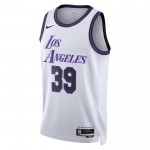 Los Angeles Lakers Trikot 22 Dwight Howard 39 Nike 2022-23 City Edition Weiß Swingman - Herren